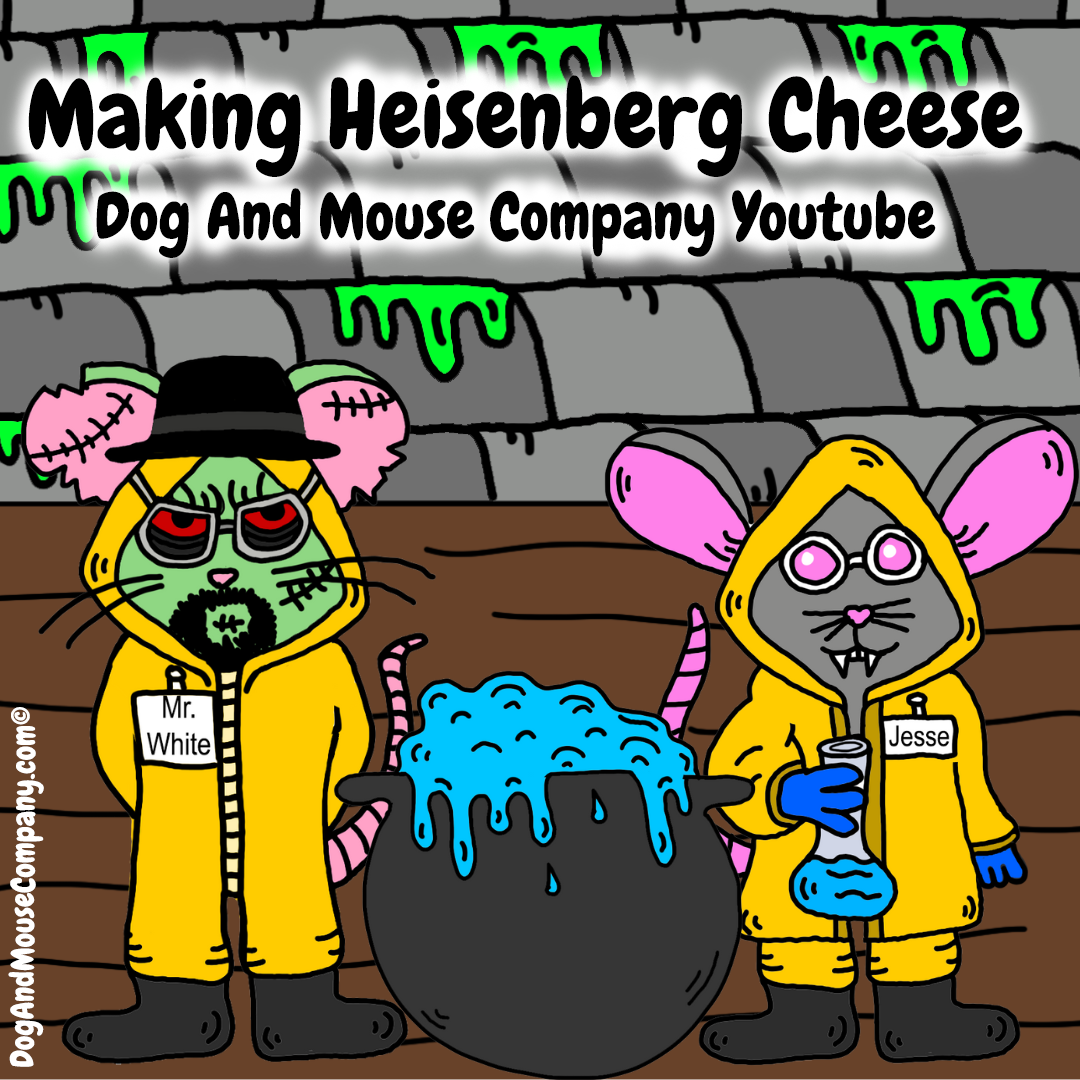 Mouse Lab Madness: The Heisenberg Cheese Scene by Dog And Mouse Company Youtube. Mr. White Jesse Pinkman Blue Crystal Cheese