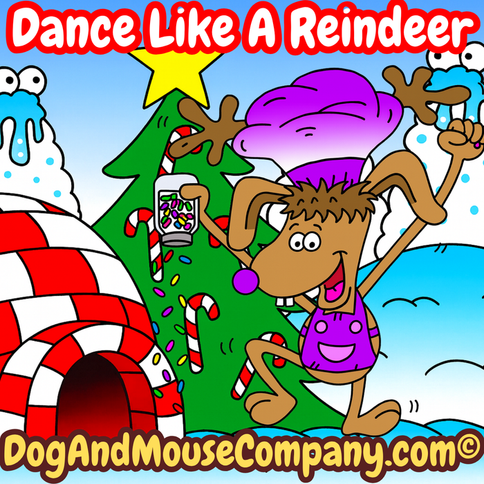 Dance Like a Reindeer at the Magic Colors Bakery – Christmas Story, Craft, and Song for Preschoolers