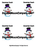 Snowman Snack Printable Sticker Template | Fun Christmas Treat Labels for Kids