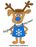 Grumpster the Reindeer Paper Bag Craft Template
