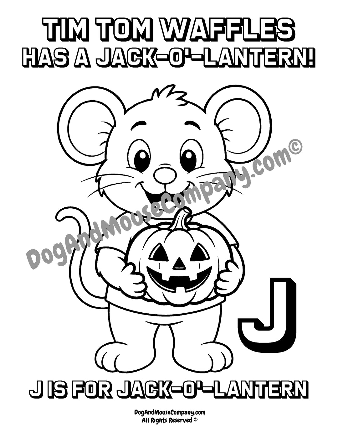 J Is for Jack-o&