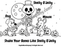 Skelly O’Jelly Skeleton Halloween Coloring Page by DogAndMouseCompany.com