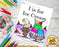 I Is For Ice Cream Colored Template | Learn Your ABC's Worksheet | Printable Digital Download by Dog And Mouse Company