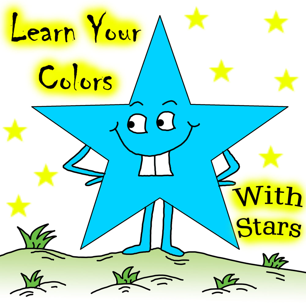 Learn Your Colors With Stars Preschool Worksheets by dogandmousecompany.com
