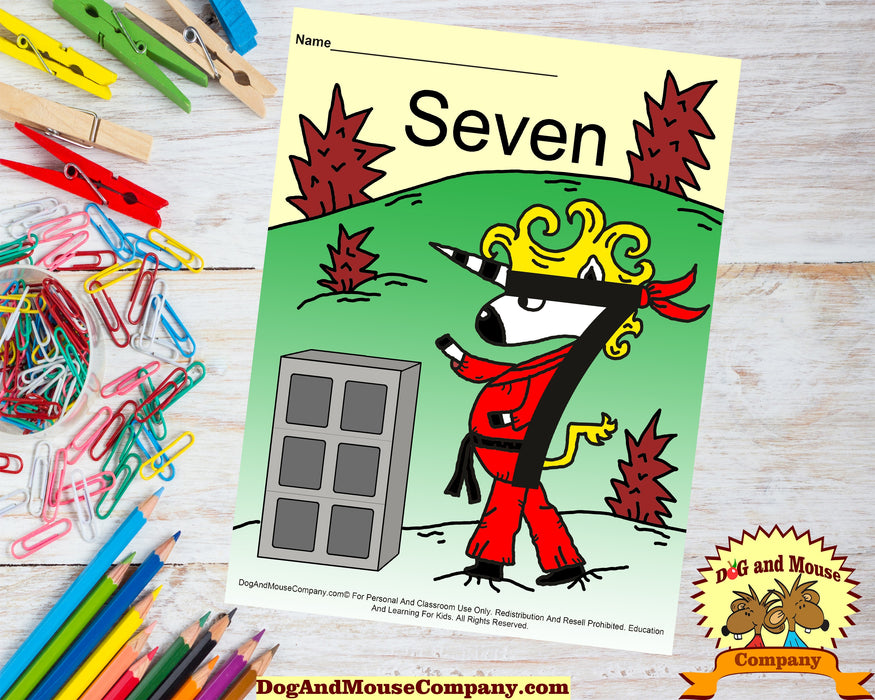 Learn Your Numbers With Unicorns 1 To 10 Preschool Worksheets Bundle by Dog And Mouse Company | dogandmousecompany.com