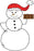Snowman Eating Chocolate Bar Christmas Coloring Page Printable Digital Download by Dog And Mouse Company