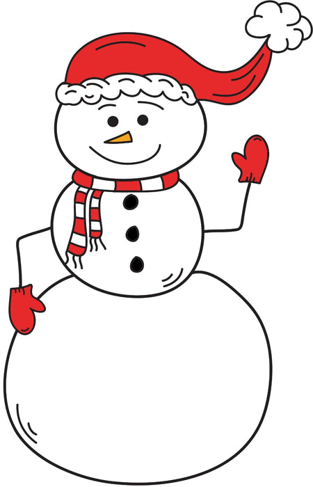 Christmas Snowman Coloring Page Printable Digital Download by Dog And Mouse Company